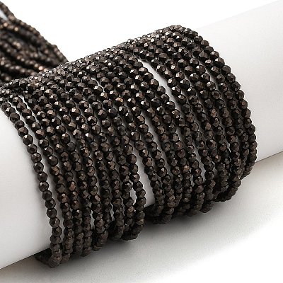 Electroplate Glass Beads Strands GLAA-H021-01A-FP06-1