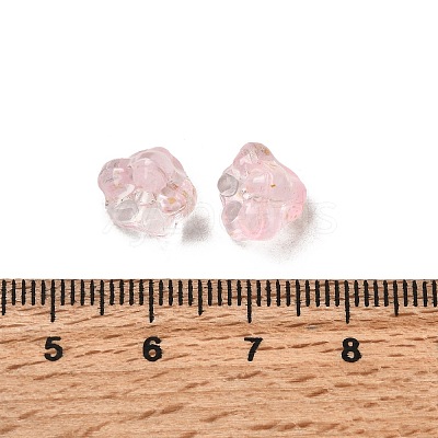 Transparent Glass Beads GLAA-D304-01I-1