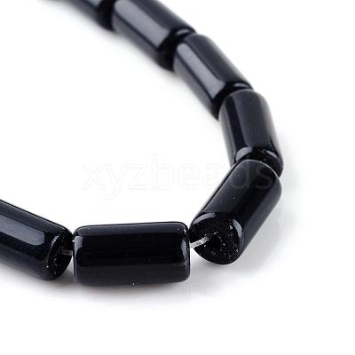 Natural Obsidian Bead Strands G-R356-55-1