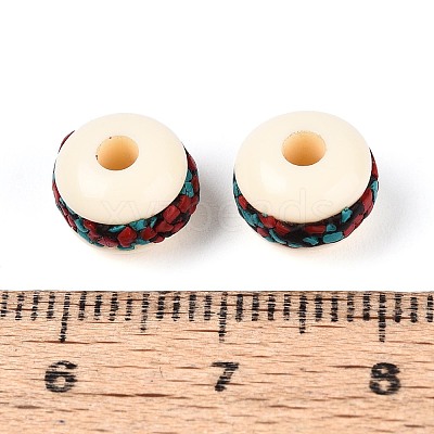 Handmade Polymer Clay Indonesia Beads IPDL-N004-01B-1