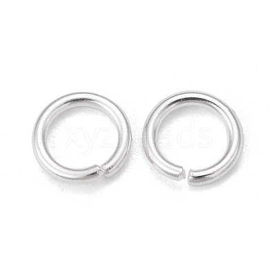 Rack Plating Brass Open Jump Rings KK-O139-18C-S-1