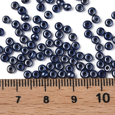 8/0 Czech Opaque Glass Seed Beads SEED-N004-003A-05-1