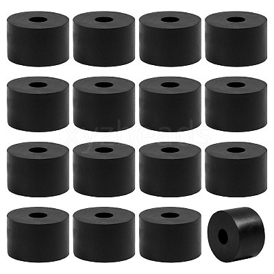 20Pcs Synthetic Rubber Shock Absorber AJEW-CO0001-03-1