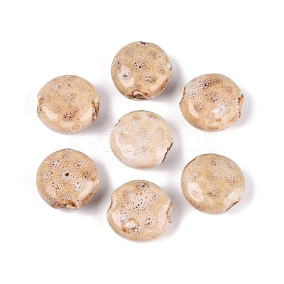 Vintage Handmade Porcelain Beads PR-N001-03C-1