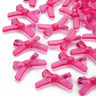 Transparent Acrylic Beads TACR-S154-55B-906-1