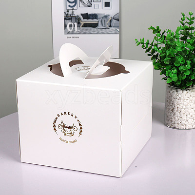 Individual Kraft Paper Tall Cake Boxes BAKE-PW0002-31C-02-1