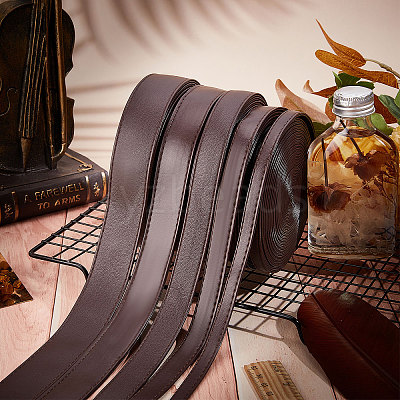 Flat PU Imitation Leather Cord LC-WH0006-05D-01-1