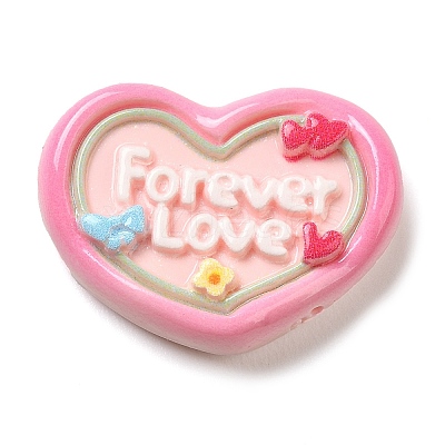 Opaque Resin Cabochons RESI-F049-01B-1