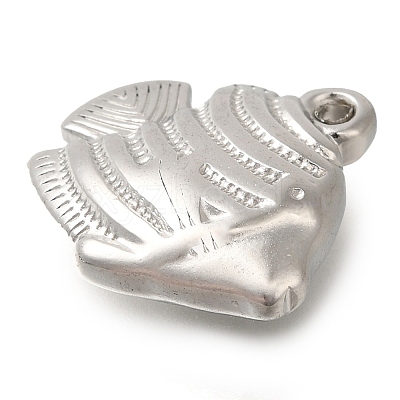 Anti-Tarnish 304 Stainless Steel Pendants STAS-I310-11P-1