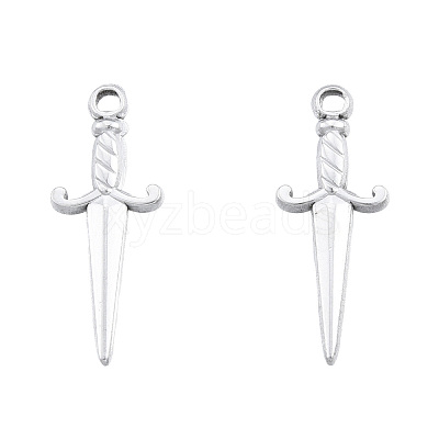 Non-Tarnish 201 Stainless Steel Pendants X-STAS-N098-246P-1