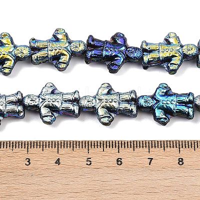 Czech Pressed Glass Beads GLAA-I061-29-1
