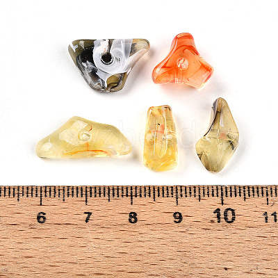 Transparent Acrylic Beads TACR-T028-37H-1