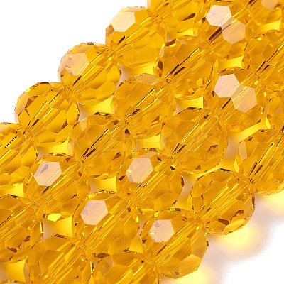 Imitation Austrian Crystal Bead Strands G-M181-12mm-08A-1