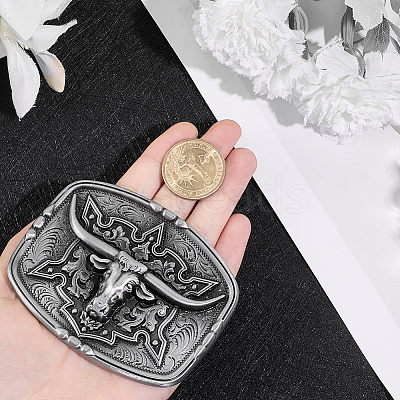 1Pc Alloy Belt Buckles FIND-CL0001-40AS-1