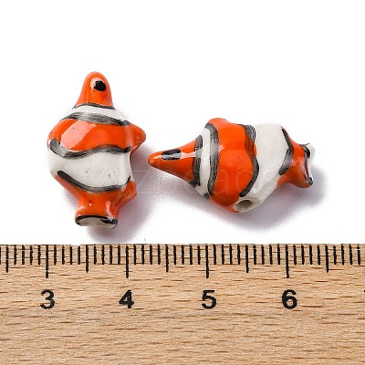 Handmade Porcelain Beads PORC-R002-02F-1