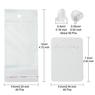 Earring Displays Cards CDIS-FS0001-12C-1