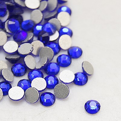 Glass Flat Back Rhinestone RGLA-C002-SS8-369-1