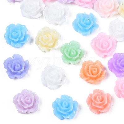 Opaque Resin Cabochons CRES-S307-020-A01-1