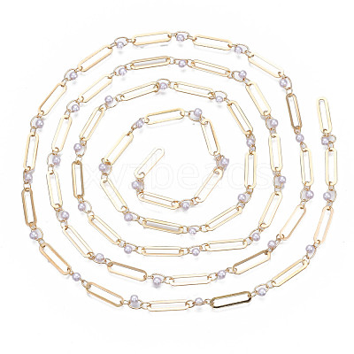 Brass Paperclip Chains CHC-N018-092-1