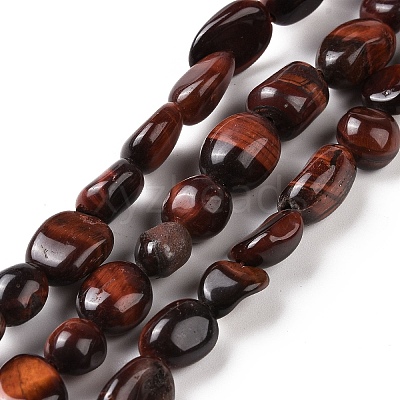 Natural Tiger Eye Beads Strands G-A208-02-1