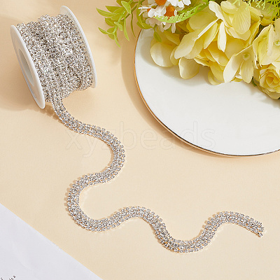 Iron Rhinestone Cup Chains CH-WH20001-02C-1