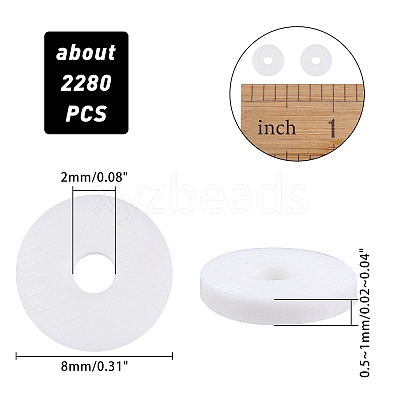 Handmade Polymer Clay Beads CLAY-PH0001-30E-01-1