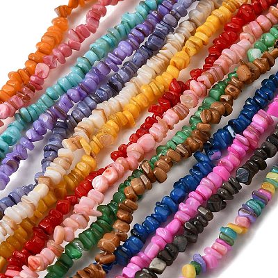 Natural Freshwater Shell Beads SHEL-B003-01-1