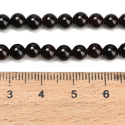 Natural Garnet Beads Strands GG-CBAADF1-01A-1