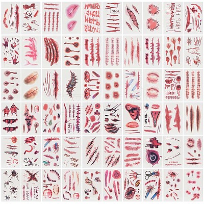 2 Sets 2 Style Body Art Tattoos Stickers MRMJ-GF0001-39-1