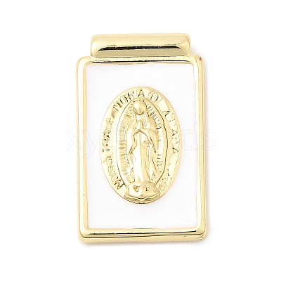 Brass Enamel Pendants KK-L262-28G-A02-1