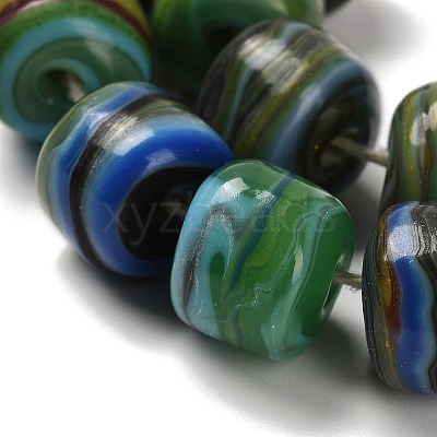 Handmade Lampwork Beads Strands LAMP-C016-03C-02-1