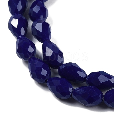 Opaque Solid Color Beads Strands EGLA-N013-P10mm-D03-1