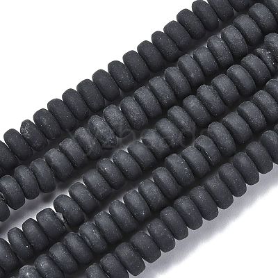 Handmade Polymer Clay Beads Strands X-CLAY-N008-008J-1