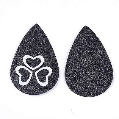 PU Leather Big Pendants LS-FIND-S311-007A-B-1
