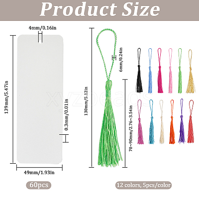 DIY Bookmarks Kits DIY-SP0001-94B-1
