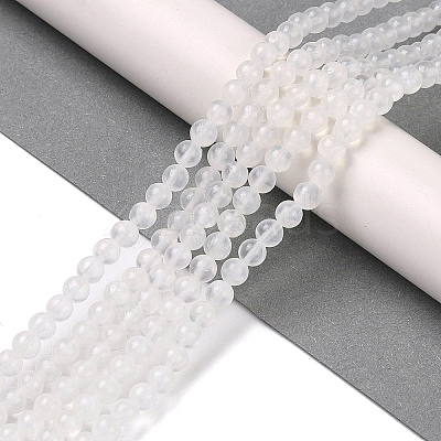 Natural Green Jade Beads Strands G-Q162-A01-D01-05-1