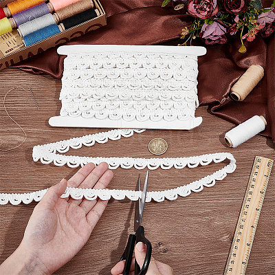 10 Yards Cotton Lace Trim OCOR-PH0007-18B-02-1