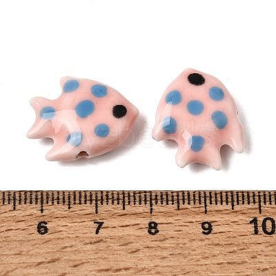 Handmade Porcelain Beads PR-Z001-02G-1