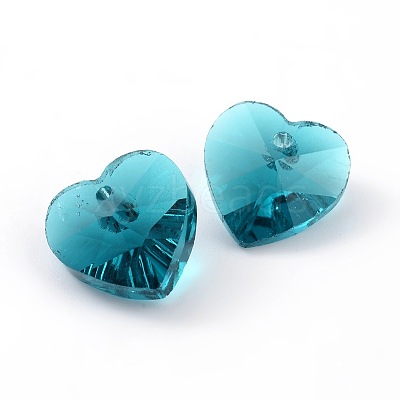 Romantic Valentines Ideas Glass Charms X-G030V14mm-14-1