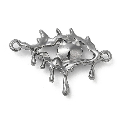 Alloy Jet Rhinestone Pendants LS-PALLOY-P294-01B-02-1