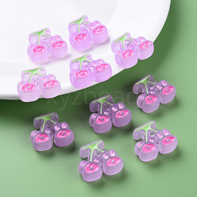 Transparent Acrylic Beads MACR-S374-04B-03-1