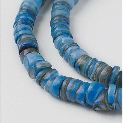 Shell Beads Strands X-SSHEL-E571-49B-1