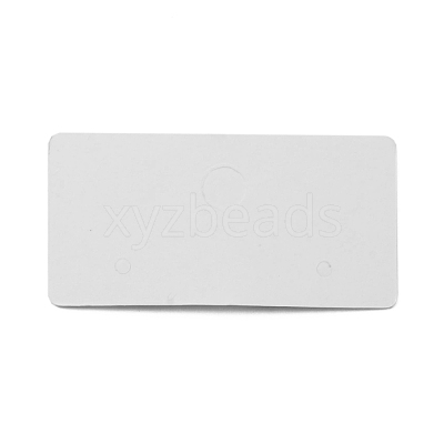 Paper Earring Display Cards CDIS-WH0006-04H-1