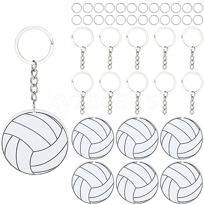 DIY Keychain Making Kits DIY-SP0007-38E-1