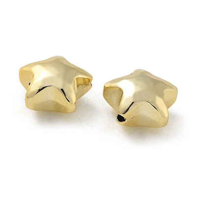 Plating Acrylic Beads PACR-Q008-13G-1
