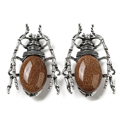 Dual-use Items Alloy Brooch JEWB-C026-05D-AS-1