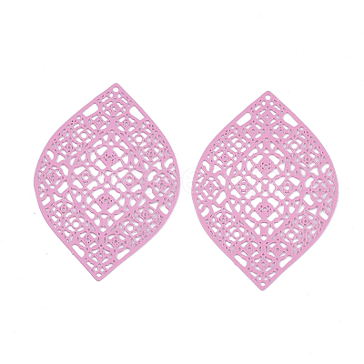 430 Stainless Steel Filigree Pendants LS-X-STAS-S108-12E-1
