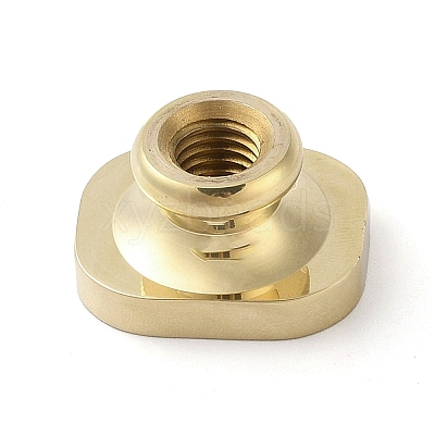 Flower Frame Brass Stamp Heads AJEW-M037-05G-01-1