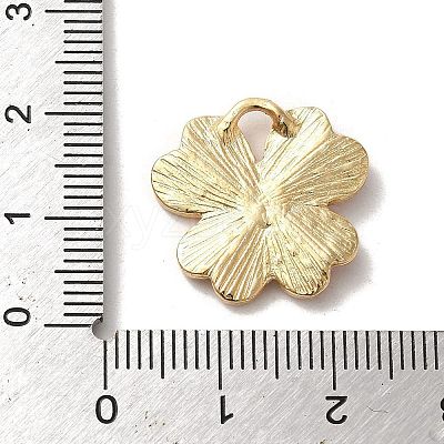 Flower Alloy Enamel Pendants ENAM-A007-04KCG-01-1