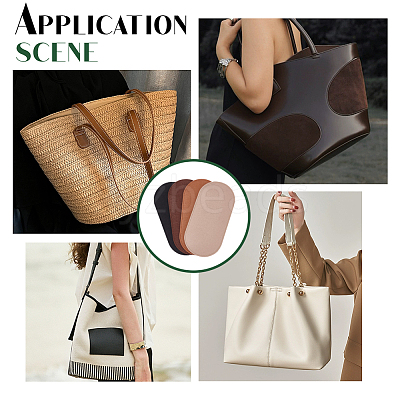 4Pcs 4 Colors Felt Bag Bottom Shaper DIY-PH0021-31-1